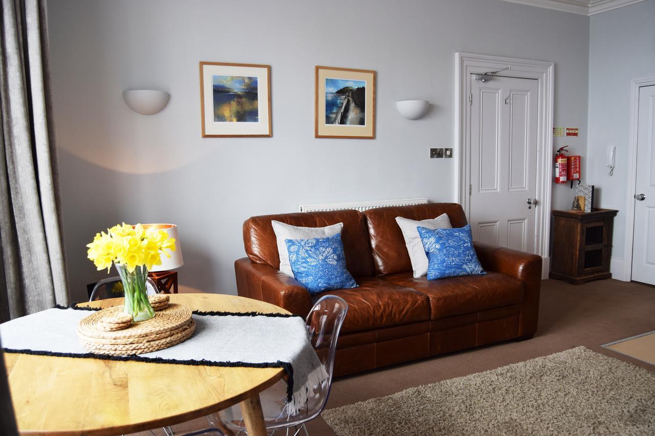 Awel Mor Holiday Apartment Aberystwyth Bagian luar foto