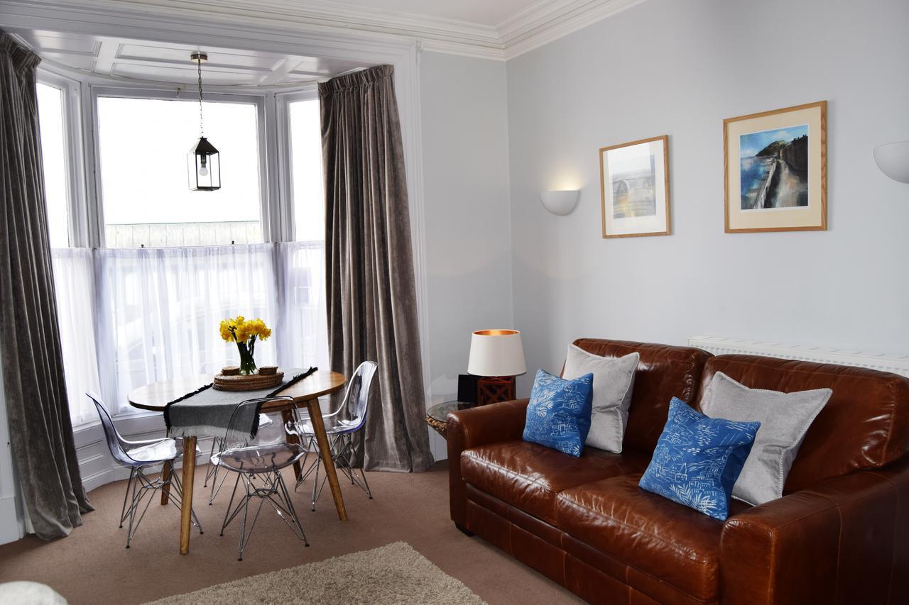 Awel Mor Holiday Apartment Aberystwyth Bagian luar foto