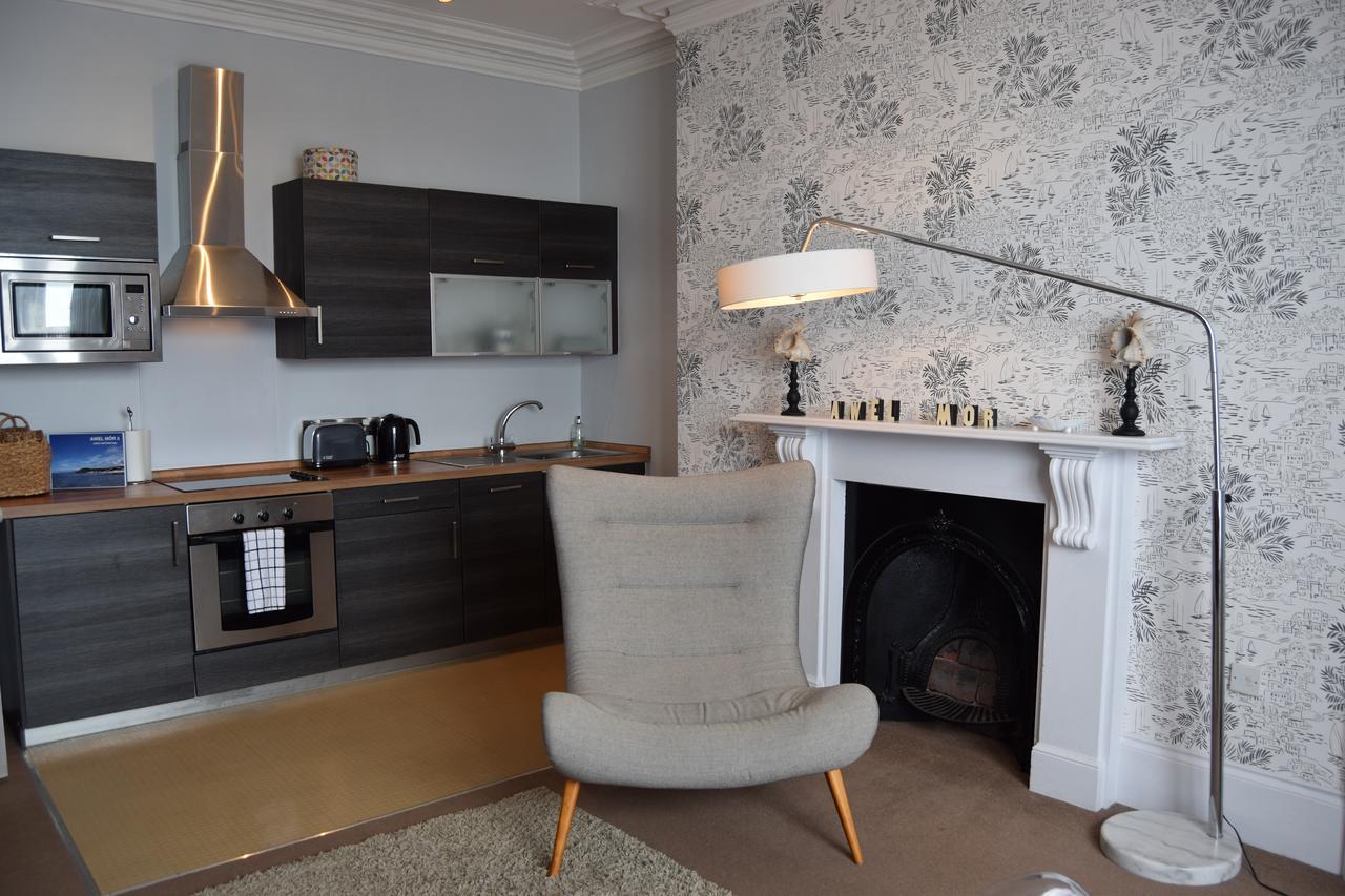Awel Mor Holiday Apartment Aberystwyth Bagian luar foto