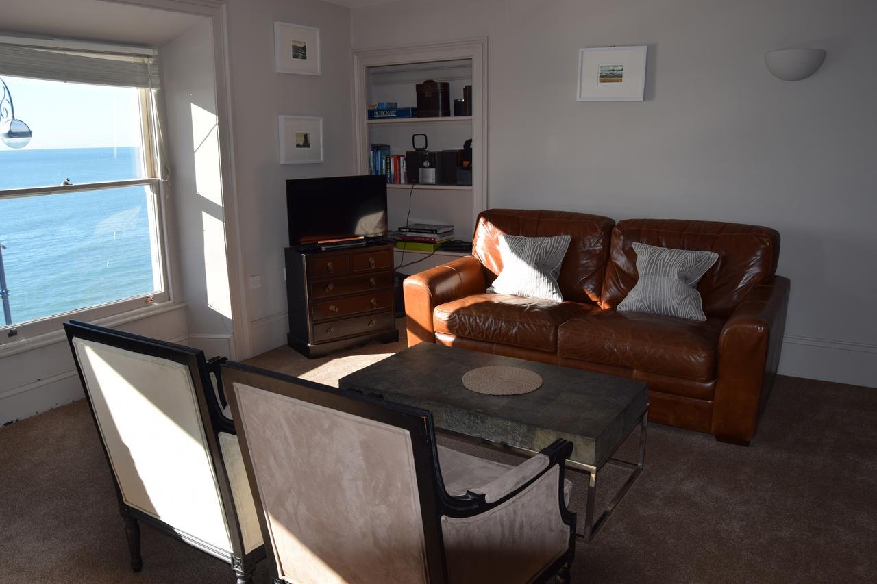 Awel Mor Holiday Apartment Aberystwyth Bagian luar foto